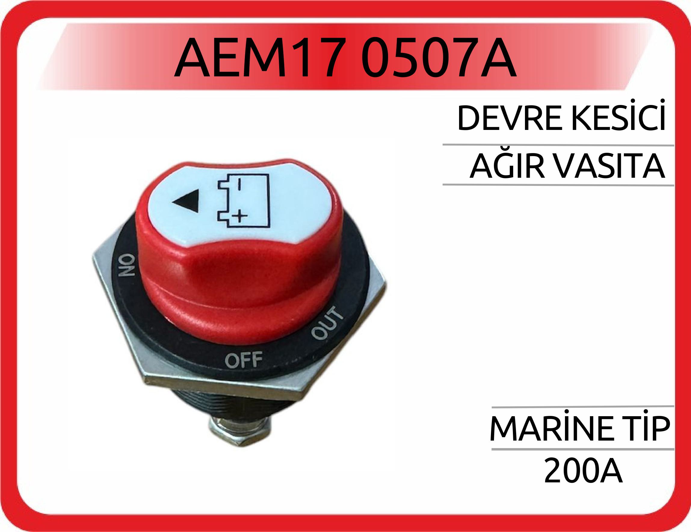 AEM17 0507A DEVRE KESİCİ MARİNE TİP 200A