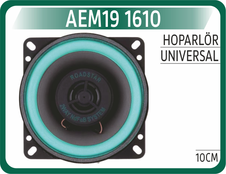 AEM19 1610 HOPARLÖR 10CM