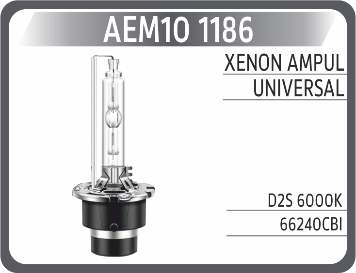 XENON AMPUL D2S 6000K