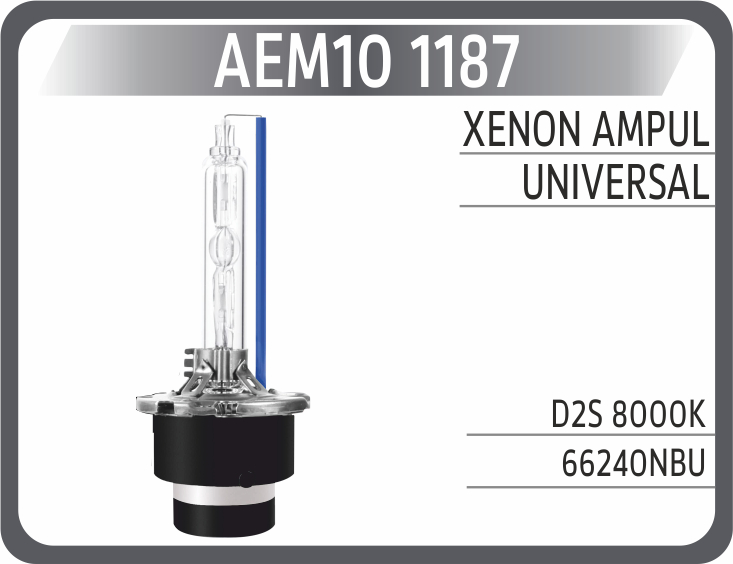 XENON AMPUL D2S 8000K