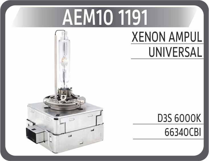 XENON AMPUL D3S 6000K
