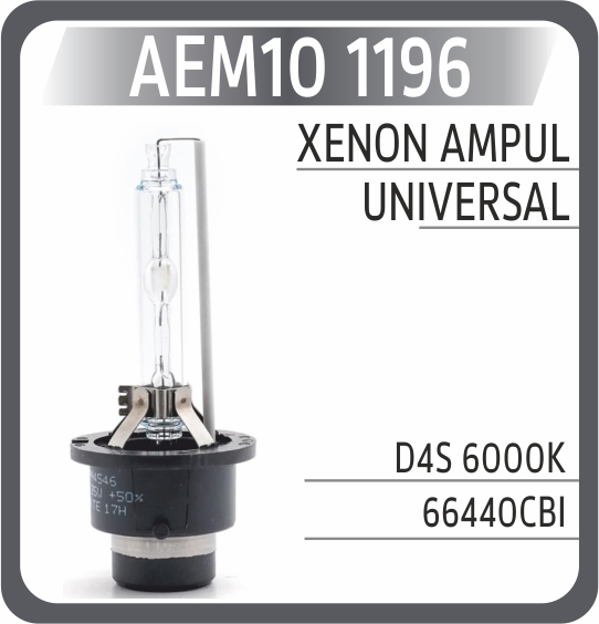 XENON AMPUL D4S 6000K