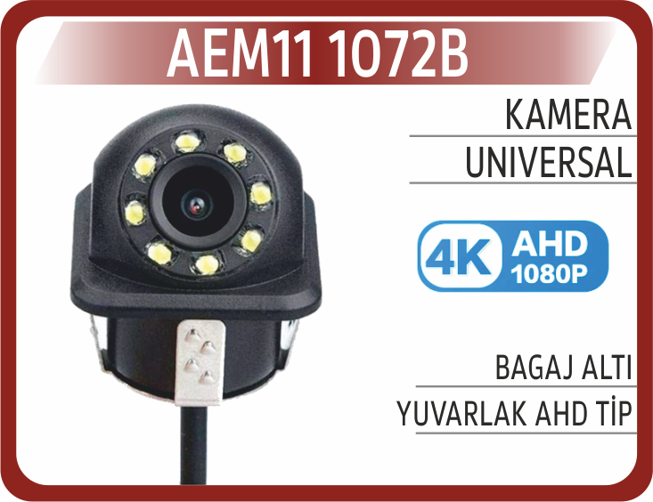 KAMERA BAGAJ ALTI YUVARLAK AHD TİP