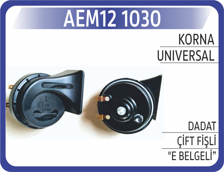 KORNA DADAT ÇİFT FİŞLİ ’’E BELGELİ’’