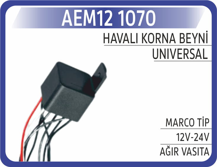 HAVALI KORNA BEYNİ MARCO TİP 12V - 24V