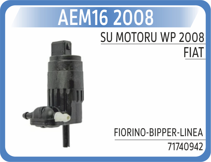 AEM16 2008 SU MOTORU WP 2008 FIORINO BIPPER LINEA