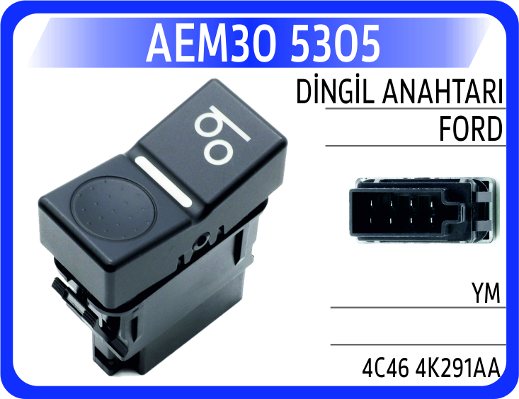 AEM30 5305 DINGIL ANAHTARI FORD YM