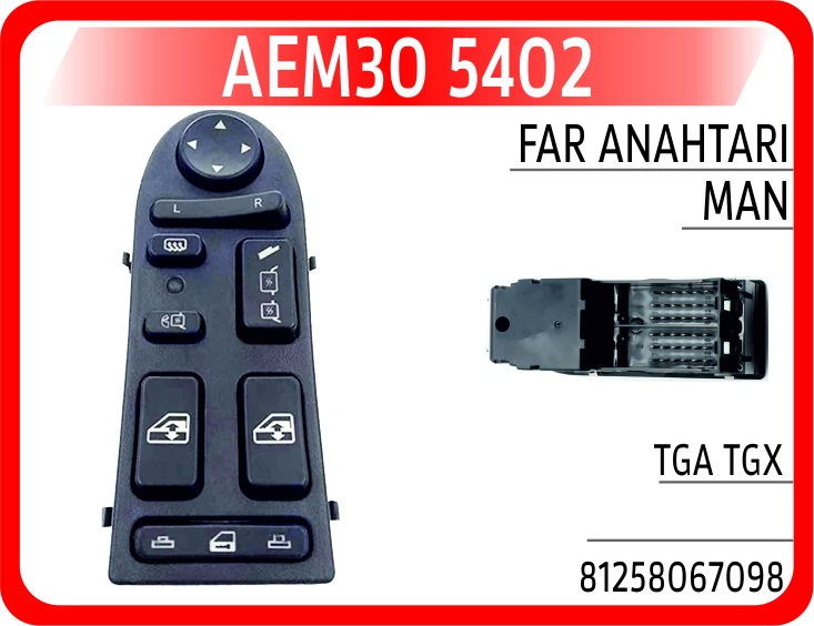 AEM30 5402 CAM ANAHTARI MAN TGA TGX