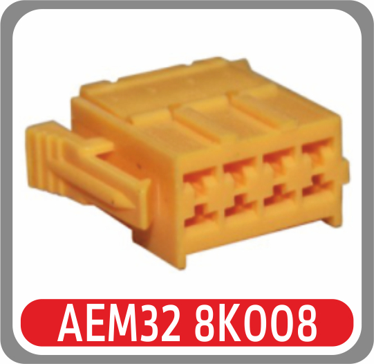 AEM32 8K008 SOKET TAKOGRAF SOKETİ SARI
