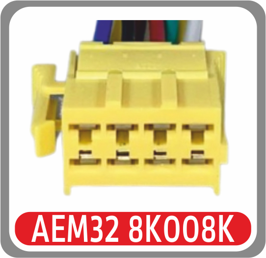 AEM32 8K008K SOKET TAKOGRAF SOKETİ SARI KABLOLU