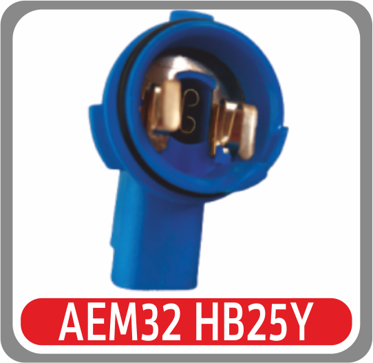 AEM32 HB25Y SOKET DUY H1 AMPUL YM MAVİ