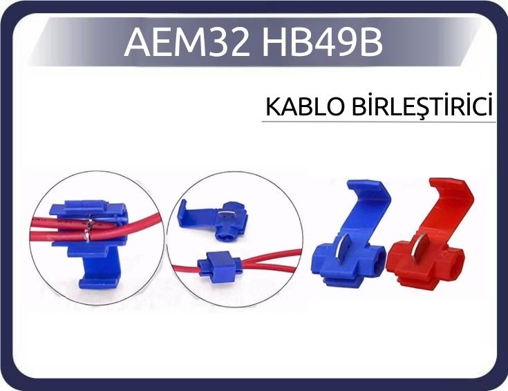 AEM32 HB49B KABLO BİRLEŞTİRİCİ SET