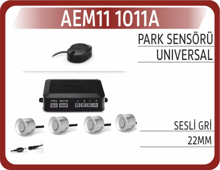 PARK SENSÖRÜ SESLİ GRİ 22MM