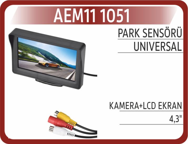 EKRAN (MONITOR) 4,3’’ LCD + KAMERA