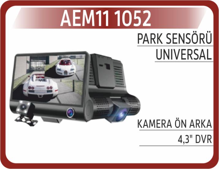 EKRAN (MONITOR) 4,0’’ LCD + 3 KAMERA DVR KAYITLI