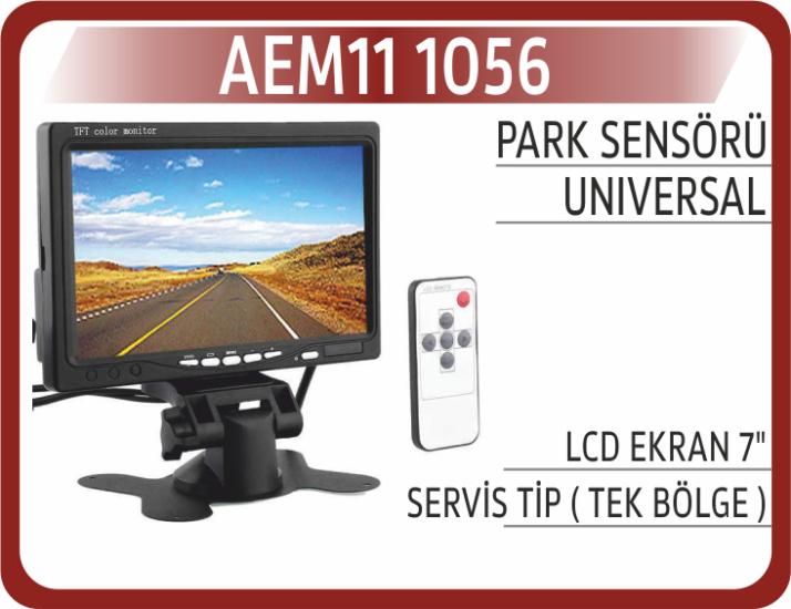 EKRAN (MONITOR) 7,0’’ LCD SERVİS TİP TEK  BÖLGE