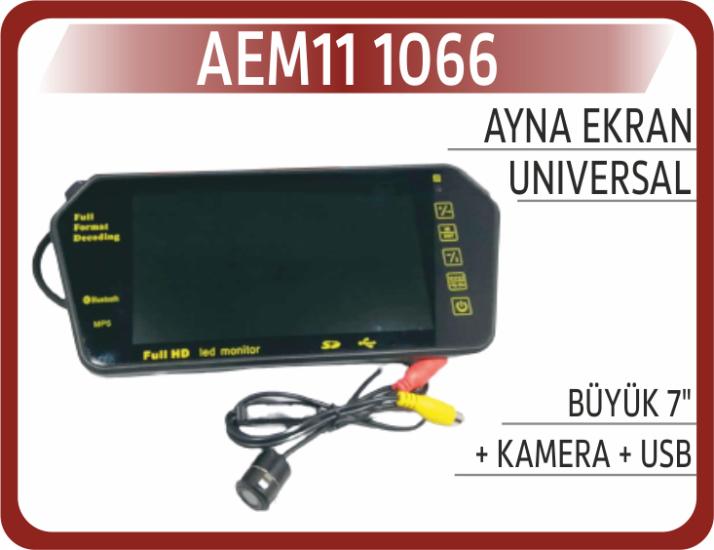 EKRAN (AYNA BÜYÜK ) 7,0’’  +USB+BT+MP5