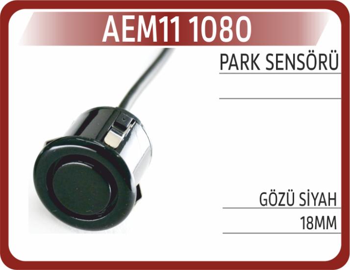 PARK SENSÖRÜ GÖZÜ SİYAH 18MM