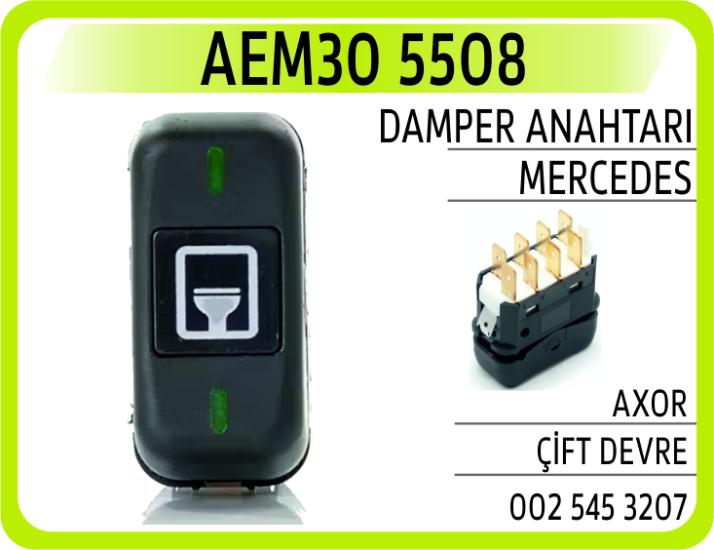 DAMPER ANAHTARI  MERCEDES AXOR ÇİFT DEVRE