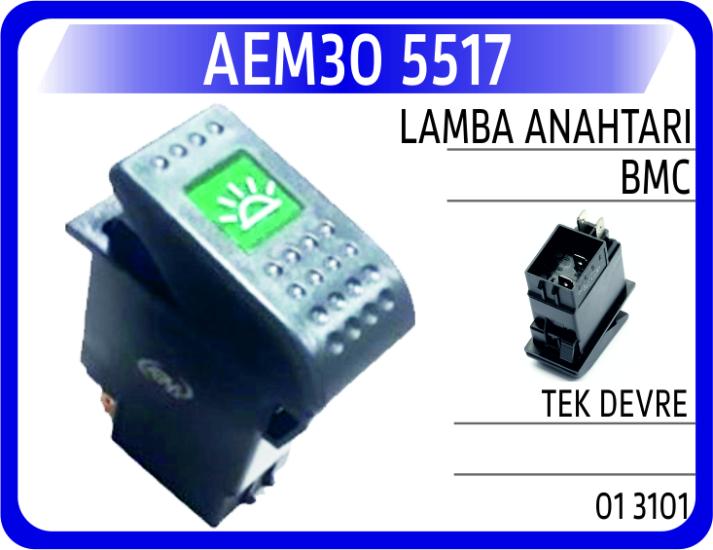 LAMBA ANAHTARI BMC TEK DEVRE