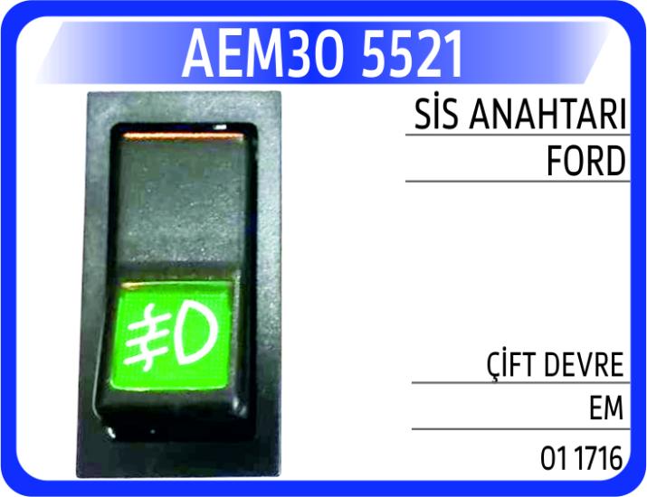 SİS ANAHTAR FORD ÇİFT DEVRE EM