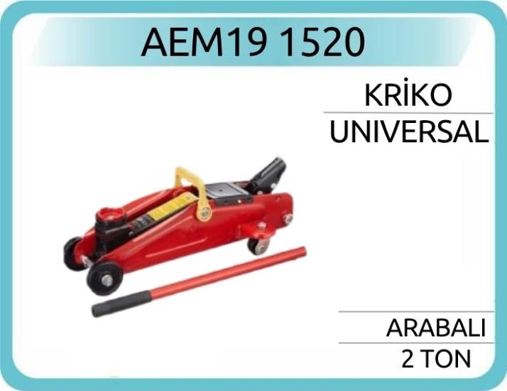 KRİKO ARABALI - PLASTİK KUTU 2 TON