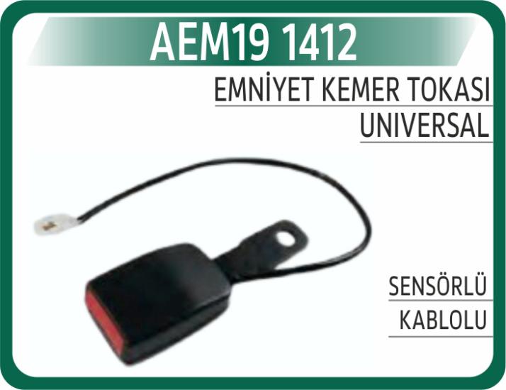EMNİYET KEMER TOKASI SENSÖRLÜ - KABLOLU